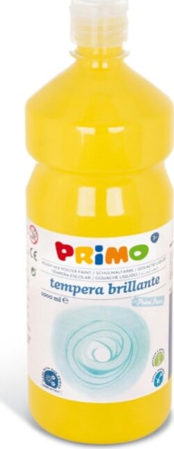 Tempera pronta Primi Passi - 1 L - giallo primario - Primo Giochi e giocattoli/Attività creative/Accessori per disegnare e colorare/Pittura/Colori a tempera Eurocartuccia - Pavullo, Commerciovirtuoso.it