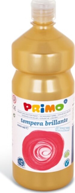 Tempera pronta Primi Passi - 1 L - oro - Primo Giochi e giocattoli/Attività creative/Accessori per disegnare e colorare/Pittura/Colori a tempera Eurocartuccia - Pavullo, Commerciovirtuoso.it