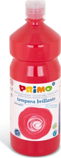 Tempera pronta Primi Passi - 1 L - rosso vermiglio - Primo Giochi e giocattoli/Attività creative/Accessori per disegnare e colorare/Pittura/Colori a tempera Eurocartuccia - Pavullo, Commerciovirtuoso.it
