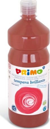 Tempera pronta Primi Passi - 1 L - terra di Siena bruciata - Primo Giochi e giocattoli/Attività creative/Accessori per disegnare e colorare/Pittura/Colori a tempera Eurocartuccia - Pavullo, Commerciovirtuoso.it