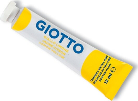 Tempera Tubo 4 - 12ml - giallo limone - Giotto [multipack] 6 pezzi Giochi e giocattoli/Attività creative/Accessori per disegnare e colorare/Pittura/Colori a tempera Eurocartuccia - Pavullo, Commerciovirtuoso.it