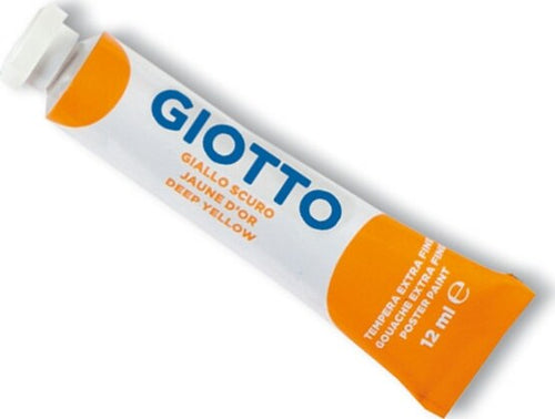 Tempera Tubo 4 - 12ml - giallo scuro - Giotto [multipack] 6 pezzi Giochi e giocattoli/Attività creative/Accessori per disegnare e colorare/Pittura/Colori a tempera Eurocartuccia - Pavullo, Commerciovirtuoso.it