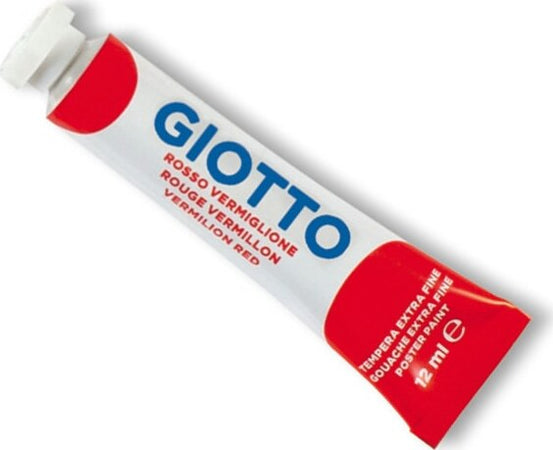 Tempera Tubo 4 - 12ml - rosso vermiglione - Giotto [multipack] 6 pezzi Giochi e giocattoli/Attività creative/Accessori per disegnare e colorare/Pittura/Colori a tempera Eurocartuccia - Pavullo, Commerciovirtuoso.it