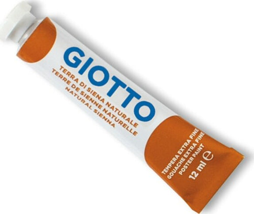 Tempera Tubo 4 - 12ml - terra di Siena naturale - Giotto [multipack] 6 pezzi Giochi e giocattoli/Attività creative/Accessori per disegnare e colorare/Pittura/Colori a tempera Eurocartuccia - Pavullo, Commerciovirtuoso.it