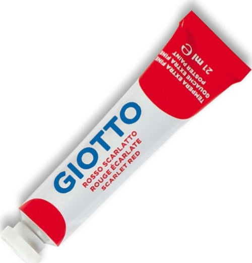 Tempera Tubo 7 - 21ml - rosso scarlatto - Giotto [multipack] 6 pezzi Giochi e giocattoli/Attività creative/Accessori per disegnare e colorare/Pittura/Colori a tempera Eurocartuccia - Pavullo, Commerciovirtuoso.it