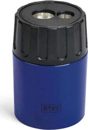 Temperamatite - 2 fori - con contenitore - Lebez [multipack] 10 pezzi Cancelleria e prodotti per ufficio/Penne matite scrittura e correzione/Temperamatite Eurocartuccia - Pavullo, Commerciovirtuoso.it