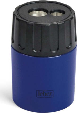 Temperamatite - 2 fori - con contenitore - Lebez [multipack] 10 pezzi Cancelleria e prodotti per ufficio/Penne matite scrittura e correzione/Temperamatite Eurocartuccia - Pavullo, Commerciovirtuoso.it