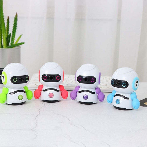 Temperamatite Design Robot Manuale Con Manico Desktop Per Studenti Ufficio Scuola Cancelleria e prodotti per ufficio/Penne matite scrittura e correzione/Temperamatite Trade Shop italia - Napoli, Commerciovirtuoso.it