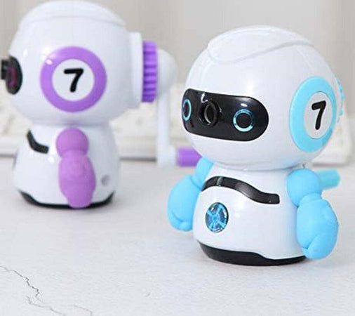 Temperamatite Design Robot Manuale Con Manico Desktop Per Studenti Ufficio Scuola Cancelleria e prodotti per ufficio/Penne matite scrittura e correzione/Temperamatite Trade Shop italia - Napoli, Commerciovirtuoso.it