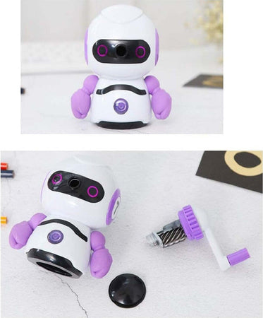Temperamatite Design Robot Manuale Con Manico Desktop Per Studenti Ufficio Scuola Cancelleria e prodotti per ufficio/Penne matite scrittura e correzione/Temperamatite Trade Shop italia - Napoli, Commerciovirtuoso.it