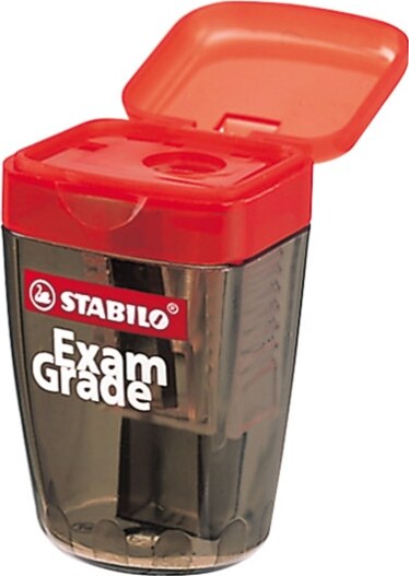 Temperamatite Exam Grade con contenitore - 1 foro - con contenitore - Stabilo [multipack] 48 pezzi Cancelleria e prodotti per ufficio/Penne matite scrittura e correzione/Temperamatite Eurocartuccia - Pavullo, Commerciovirtuoso.it