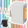 Temperamatite-Scrivania-A-Manovella-Con-Contenitore-Tempera-Matite-Casa-Ufficio