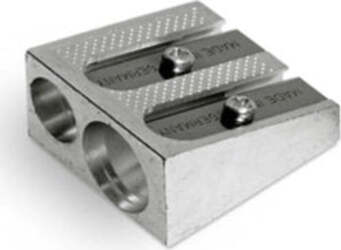 Temperamatite senza contenitore - 2 fori - in metallo - cuneiforme - Lebez [multipack] 20 pezzi Cancelleria e prodotti per ufficio/Penne matite scrittura e correzione/Temperamatite Eurocartuccia - Pavullo, Commerciovirtuoso.it