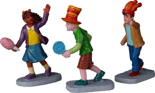 Tempo di divertirsi! personaggi per villaggio di Natale in Resina Casa e cucina/Decorazioni per interni/Addobbi e decorazioni per ricorrenze/Decorazioni natalizie/Oggettistica MagiediNatale.it - Altamura, Commerciovirtuoso.it