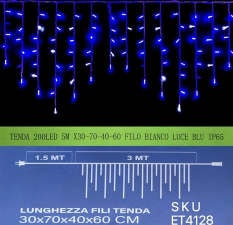 tenda-200-led-5m-x-30-70-40-60-cm-filo-bianco-luce-blu-ip65-/ET4128