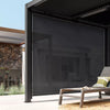 Tenda a rullo Frangisole laterale per pergola Bioclimatica con zanzariera