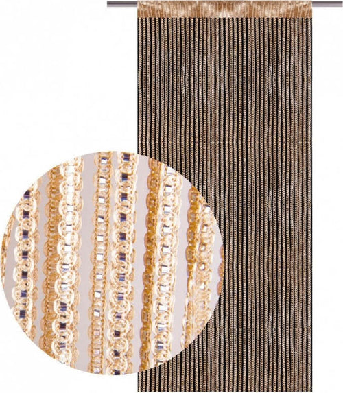 TENDA A FILI FILO FRANGE ORO ARGENTO 100X200CM PER ARREDO INTERNI PORTA FINESTRA Casa e cucina/Tessili per la casa/Decorazioni per finestre/Tende classiche e drappeggi/Tende a pannello Trade Shop italia - Napoli, Commerciovirtuoso.it