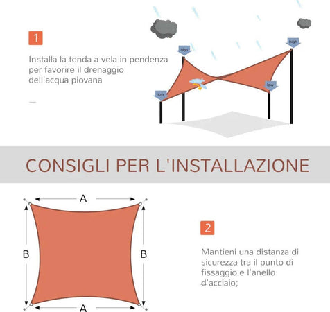 Tenda-a-Vela-Rettangolare-4x6-m-Resistente-ai-Raggi-UV-con-Corda,-in-PE-e-Acciaio-Inox,-Rossa-MN8100110-059TEMN8