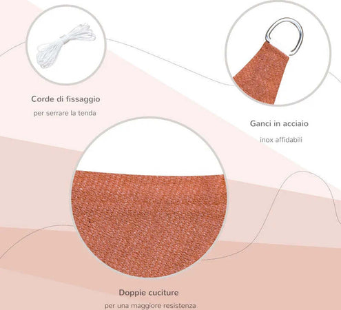 Tenda-a-Vela-Rettangolare-4x6-m-Resistente-ai-Raggi-UV-con-Corda,-in-PE-e-Acciaio-Inox,-Rossa-MN8100110-059TEMN8