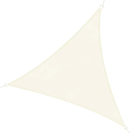 Tenda-a-Vela-Triangolare-Parasole-in-HDPE-per-Spazi-Esterni,-3x3x3-m,-Crema-Bianco-Avorio-ZX201-0617ZX2