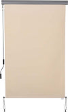 Tenda-Avvolgibile-Parasole-con-Manovella,-Installazione-a-Muro-o-Soffitto,-120x200cm,-Beige-ZS4830-235CWZS4