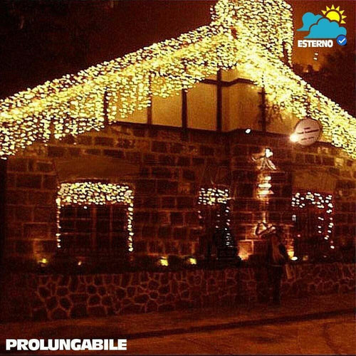TENDA-CASCATA-LUMINOSA-DA-ESTERNO--LUCI-DI-NATALE-100-LED-3-METRI-LUCE-BIANCO-FREDDO-BIANCO-CALDO