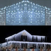 TENDA-CASCATA-LUMINOSA-DA-ESTERNO--LUCI-DI-NATALE-100-LED-3-METRI-LUCE-BIANCO-FREDDO-BIANCO-CALDO