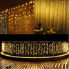 TENDA-CASCATA-LUMINOSA-DA-ESTERNO--LUCI-DI-NATALE-100-LED-3-METRI-LUCE-BIANCO-FREDDO-BIANCO-CALDO