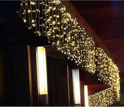 TENDA-CASCATA-LUMINOSA-DA-ESTERNO--LUCI-DI-NATALE-100-LED-3-METRI-LUCE-BIANCO-FREDDO-BIANCO-CALDO