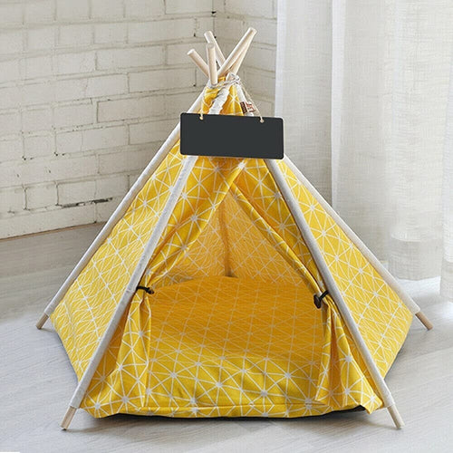 Tenda Cuscino Pieghevole Giallo Grande Animali Domestici Gatto Cane 50x50x70cm Prodotti per animali > Prodotti per Cani > Cucce Trade Shop italia - Napoli, Commerciovirtuoso.it