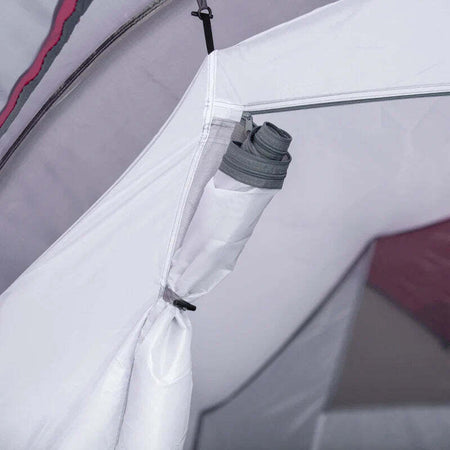 Tenda-da-Campeggio-2-4-Posti-con-Vestibolo-e-Porte-con-Cerniera,-426x206x154cm-Grigio-EM6A20-173CGEM6