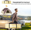 Tenda-da-Campeggio-2-Posti-con-2-Finestre-e-Gancio,-in-Poliestere-e-Fibra-di-Vetro,-225x190x130-cm,-Cachi-RQ1A20-388V00KKRQ1