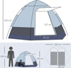 Tenda-da-Campeggio-2-Posti-con-Apertura-Automatica-e-Accessori,-in-Acciaio-e-Tessuto-Oxford,-Grigia-e-Nera-RG3A20-128RG3