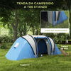 Tenda-da-Campeggio-2-Posti-Impermeabile-con-2-Stanze-Borsa-di-Trasporto,-220x450x180-cm,-Blu-EH7A20-387V00BUEH7