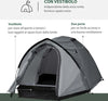 Tenda-da-Campeggio-2-Posti-Impermeabile-con-Vestibolo,-Finestre-e-Porte-con-Cerniera,-325x183x130cm-Grigio-EA1A20-174EA1