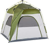 Tenda-da-Campeggio-2-Posti-Pop-Up-con-Porta-a-Cerniera-e-3-Finestre,-240x240x199cm,-Verde-EH6A20-054GNEH6