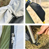 Tenda-da-Campeggio-2-Posti-Pop-Up-con-Porta-a-Cerniera-e-3-Finestre,-240x240x199cm,-Verde-EH6A20-054GNEH6