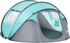 Tenda-da-Campeggio-3-Persone-a-Cupola,-Tenda-Pop-Up-Automatica-a-Igloo,-286x209x122cm,-Azzurro-EK9A20-261EK9
