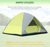 Tenda-da-Campeggio-3-Posti-a-Cupola,-Impermeabile-e-Anti-UV,-300x300x180-cm,-Giallo-e-Grigio-EB4A20-267EB4