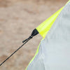 Tenda-da-Campeggio-3-Posti-a-Cupola,-Impermeabile-e-Anti-UV,-300x300x180-cm,-Giallo-e-Grigio-EB4A20-267EB4