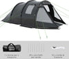 Tenda-da-Campeggio-3-Posti-con-2-Stanze-Interne-con-Finestre-e-Coperture,-475x264x172-cm,-Nero-EJ8A20-285V00BKEJ8