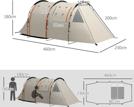 Tenda-da-Campeggio-4-5-Persone-con-Copertura-Oscurante,-Impermeabile-con-Borsa-di-Trasporto,-Kaki-WO7A20-405V01KKWO7