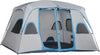 Tenda-da-Campeggio-4-Persone-Impermeabile-con-2-Stanze-e-Finestre-a-Rete,-400x275x210-cm,-Grigia-ES2A20-226GYES2