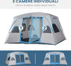 Tenda-da-Campeggio-4-Persone-Impermeabile-con-2-Stanze-e-Finestre-a-Rete,-400x275x210-cm,-Grigia-ES2A20-226GYES2