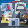 Tenda-da-Campeggio-4-Posti-Idrorepellente-con-Protezione-UV,-Pali-in-Fibra-di-Vetro,-4.55x2.3x1.8-m,-Grigia--EF1A20-132EF1
