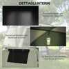Tenda-da-Campeggio-4-Posti-Impermeabile-con-Zona-Notte-e-Zona-Giorno,-in-Poliestere,-460x300x200-cm,-Verde-WY5A20-398V00SDWY5