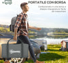 Tenda-da-Campeggio-4-Posti-Impermeabile-con-Zona-Notte-e-Zona-Giorno,-in-Poliestere,-460x300x200-cm,-Verde-WY5A20-398V00SDWY5