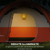 Tenda-da-Campeggio-5-6-Posti-con-Portico,-Impermeabile-3000mm-con-Borsa-di-Trasporto,-Arancione-WI6A20-396V00OGWI6