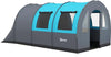 Tenda-da-Campeggio-5-Posti-Impermeabile-con-Zona-Notte-e-Giorno,-in-Poliestere,-480x260x200-cm,-Grigio-e-Blu-WP9A20-373V00GYWP9