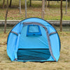Tenda-da-Campeggio-a-Cupola-con-2-Finestre-e-Design-Pop-Up-a-Igloo,-220x108x110-cm,-Blu-TW3A20-170BUTW3